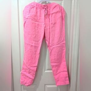 Lilly Pulitzer Size XL Linen Pants